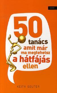 50 tanács, amit már ma megtehetsz a hátfájás ellen