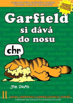 Garfield si dává do nosu - Jim Davis