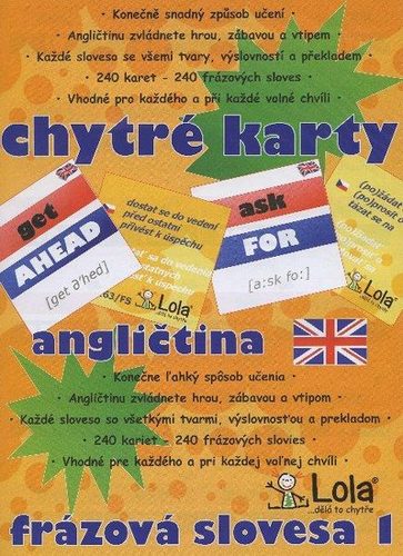 Kniha Chytré karty: Angličtina frázová slovesa 1