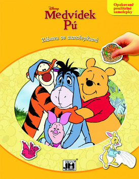Medvídek Pú  Zábava se samolepkami