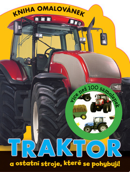 Traktor Kniha omalovánek