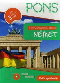 PONS Nyelvtanfolyam kezdőknek: Német (1 könyv + 4 Audio-CD)