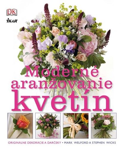 Moderné aranžovanie kvetín