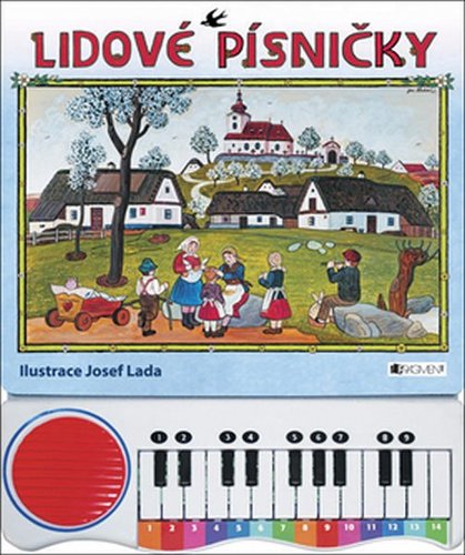 Kniha Lidové písničky s piánkem - Lada Josef