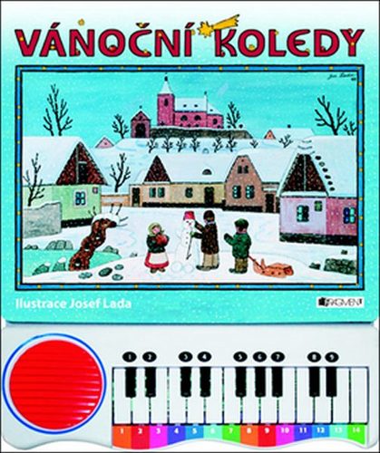 Kniha Vánoční koledy s piánkem