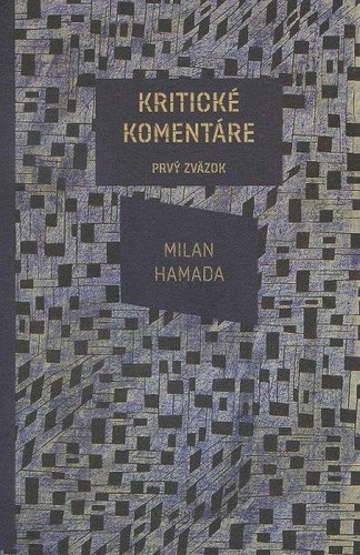 Kritické komentáre - Prvý zväzok