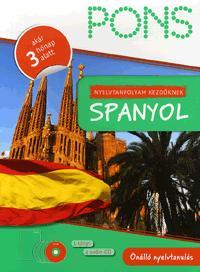 PONS Nyelvtankönyv kezdőknek: Spanyol (1 könyv + 4 audio CD)