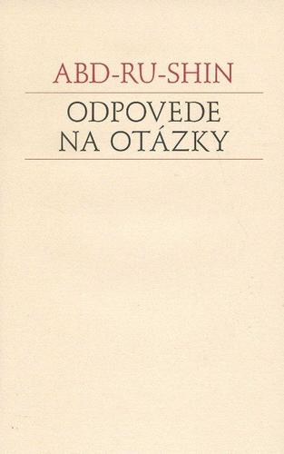 Kniha Odpovede na otázky - Abd-Ru-Shin