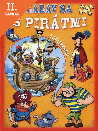 Lacná kniha Zabav sa s pirátmi - oranžový zošit