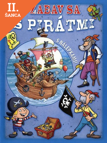 Lacná kniha Zabav sa s pirátmi - modrý zošit