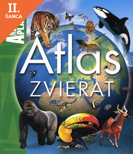 Lacná kniha Atlas zvierat