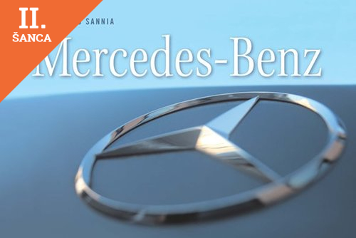 Lacná kniha Mercedes-Benz