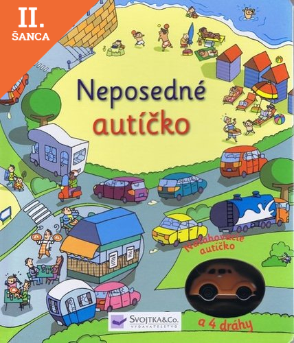 Lacná kniha Neposedné autíčko