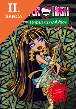 Lacná kniha Monster High Dokreslovačky