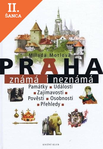Lacná kniha Praha známá i neznámá