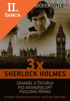 Lacná kniha 3 x Sherlock Holmes