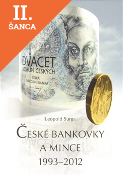 Lacná kniha České bankovky a mince 1993 – 2012