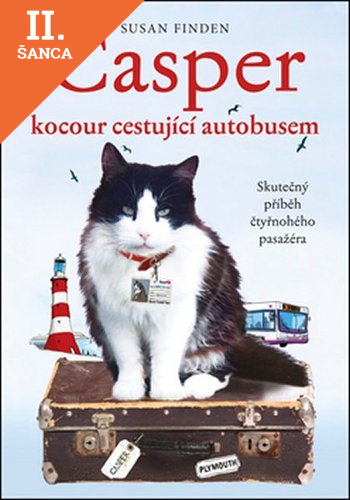 Lacná kniha Casper, kocour cestující autobusem