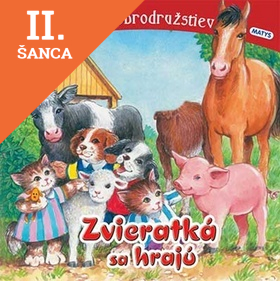 Lacná kniha Zvieratká sa hrajú