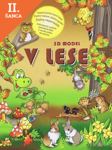 Lacná kniha V lese 3D model