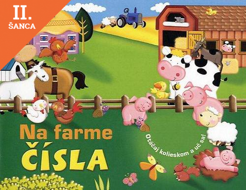 Lacná kniha Na farme - čísla