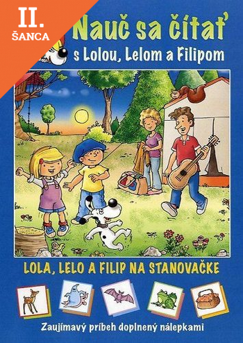 Lacná kniha Nauč sa čítať s Lolou, Lelom a Filipom