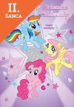 Lacná kniha My Little Pony Hviezdne maľovanky