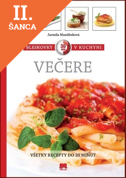 Lacná kniha Bleskovky v kuchyni - Večere