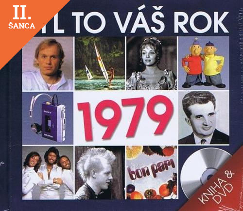 Lacná kniha Byl to váš rok 1979 - DVD+kniha