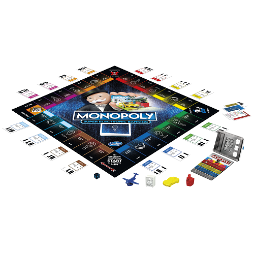 Hra Monopoly: Super elektronické bankovnictvo (slovenská verzia)