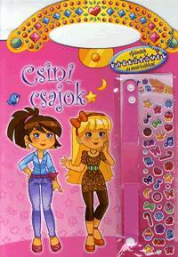 Csini csajok (rózsaszín) - Ajándék karkötővel és matricákkal