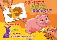 Színezz, játssz, ragassz - Háziállatok