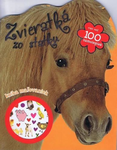 Kniha Zvieratká zo statku - kniha maľovaniek