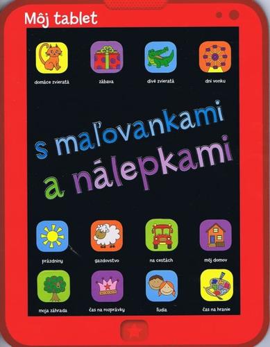 Môj tablet s maľovankami a nálepkami