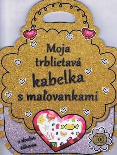 Moja trblietavá kabelka s maľovankami