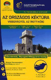 Az Országos Kéktúra 1 : 40 000, 1 : 60 000 - Turistatérkép