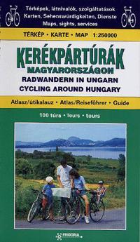 Kerékpártúrák Magyarországon 1:250 000 - Turistatérkép