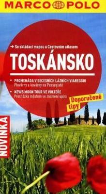 Toskánsko - cestovní průvodce se skládací mapou