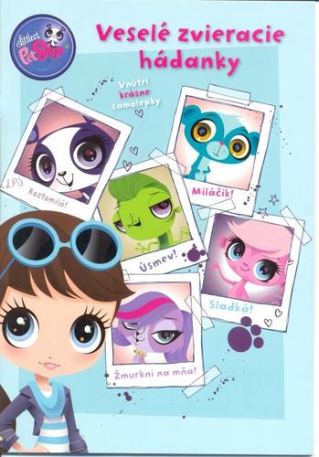 Littlest Pet Shop Maľovanky so samolepkami