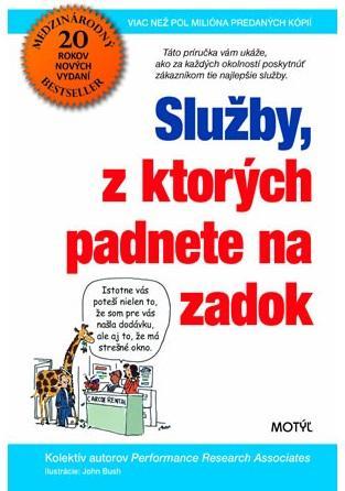 Kniha Služby, z ktorých padnete na zadok - Kolektív autorov