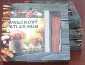 Vreckový atlas húb + hubársky nôž