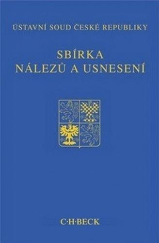 Sbírka nálezů a usnesení ÚS ČR, svazek 64