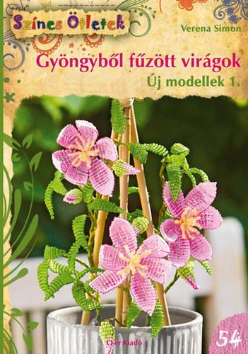 Gyöngyből fűzött virágok