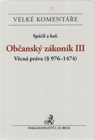 Občanský zákoník III.
