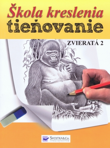 Kniha Škola kreslenia tieňovanie Zvieratá 2