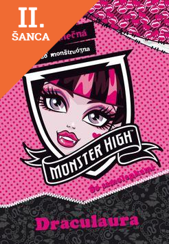 Lacná kniha Monster High Draculaura