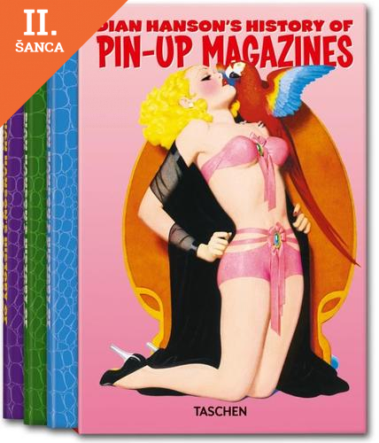 Lacná kniha Dian Hanson's History of Pin-up Magazines Vol. 1-3