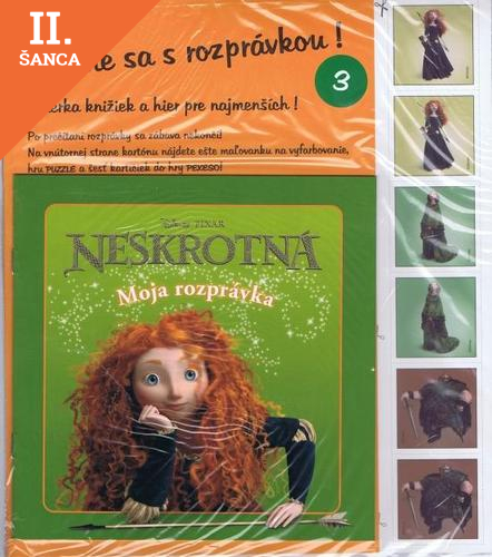 Lacná kniha Neskrotná - Moja rozprávka č. 3