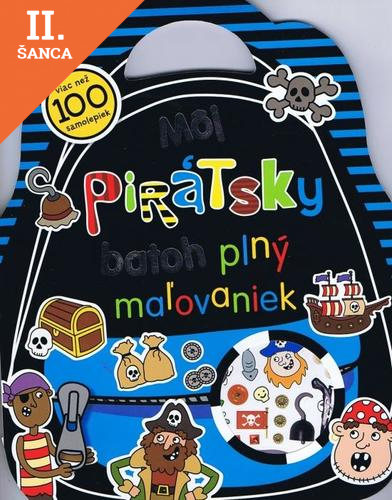 Lacná kniha Môj pirátsky batoh plný maľovaniek