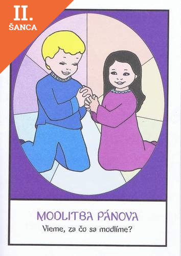 Lacná kniha Modlitba pánova - maľovanka